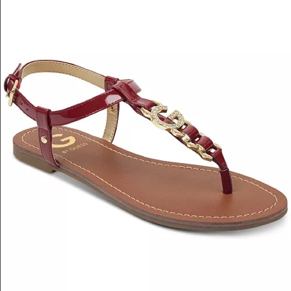 G by Guess | Shoes | Gbg Los Angeleslexann Flat Sandals | Poshmark